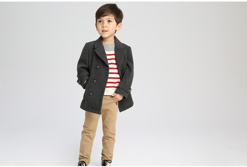 Manteau pour garcon BOBDOG en mélange - Ref 2161234 Image 22
