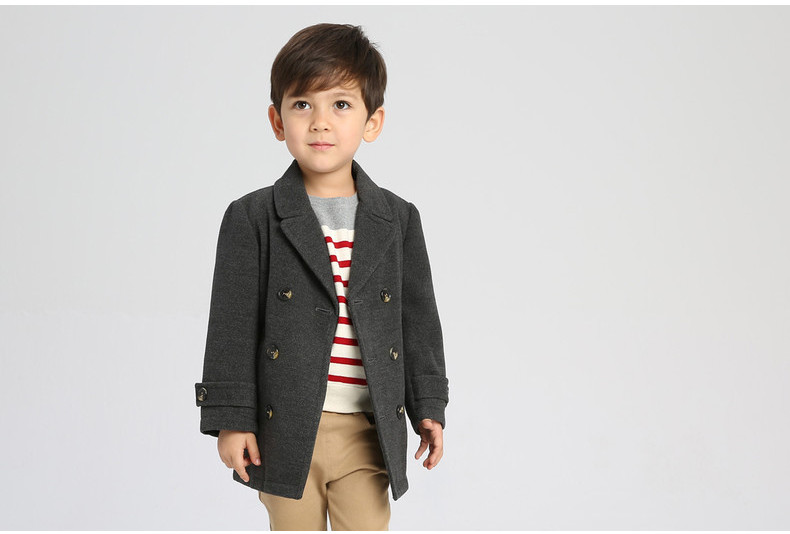 Manteau pour garcon BOBDOG en mélange - Ref 2161234 Image 21