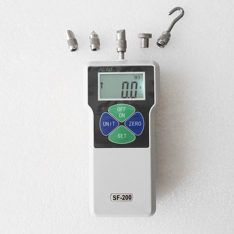 Aili digital display push-pull force gauge spring push-pull force gauge pull pressure force gauge pull test machine 1N-500N