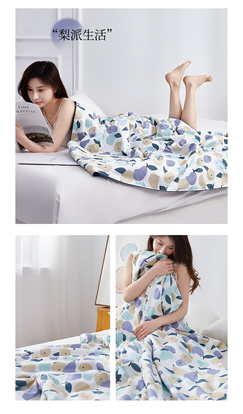 太湖雪 100%蚕丝夏凉被 150*210cm 天猫优惠券折后¥199包邮(¥349-150)2色可选