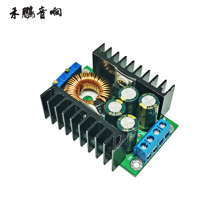 300W12A adjustable step-down power module 24V turn 12V LED constant flow drive with charging indication power board