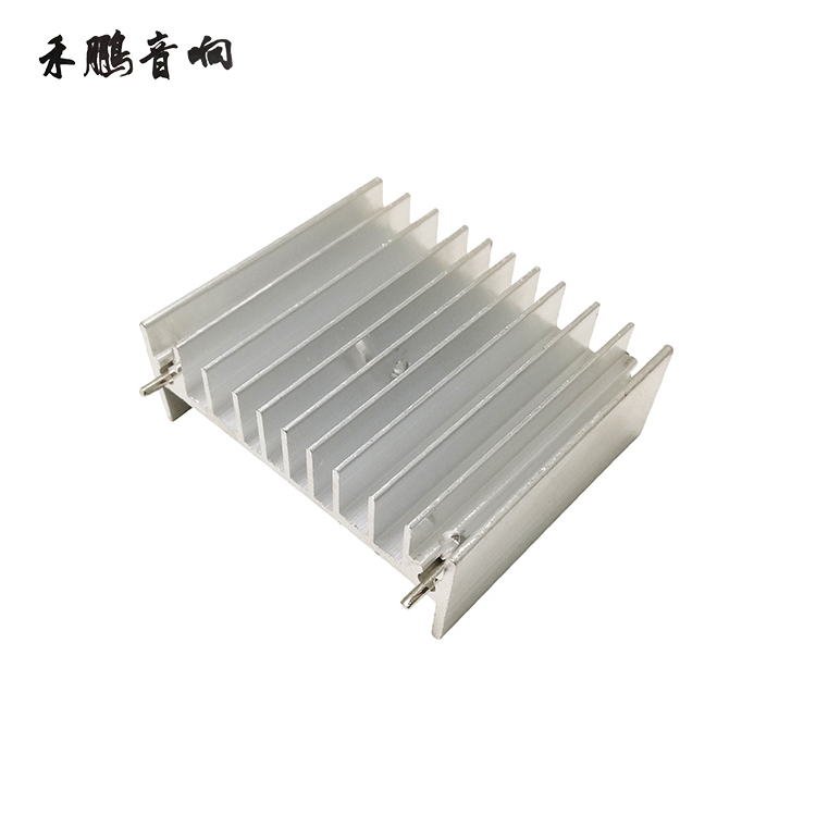47 * 40 * 17mm radiators white double-pin single-hole cooling plate TDA7297 power amplifier plate special heat dissipation