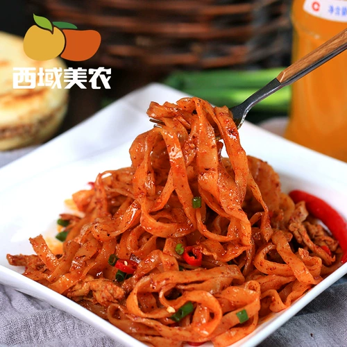 西域美农 Liangpi Qishan Rolling Loodles xi'an Специализированный пряный аромат