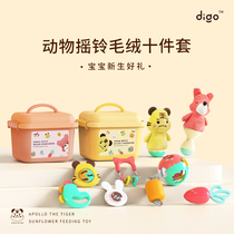 Aido Amy Baby Early taught Toys rattle young children Puzzle Early Teach to Bite Tooth Gum Enlight-wise 0-3 years old
