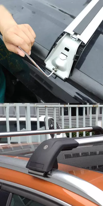 Mitsubishi Jinxuan Outlander xe giá hành lý thanh ngang mái giá xe đường sắt thanh hành lý giá