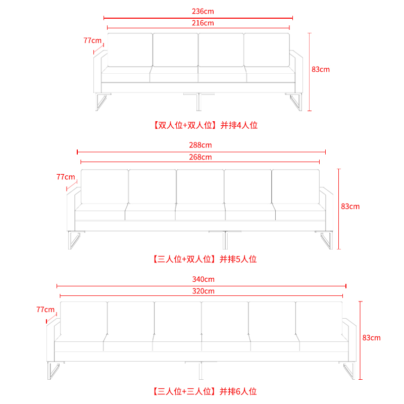 Sofa da văn phòng bàn cà phê kết hợp đồ nội thất giải trí hiện đại đơn giản công nghiệp gió gác xép Bắc Âu sofa ba chỗ
