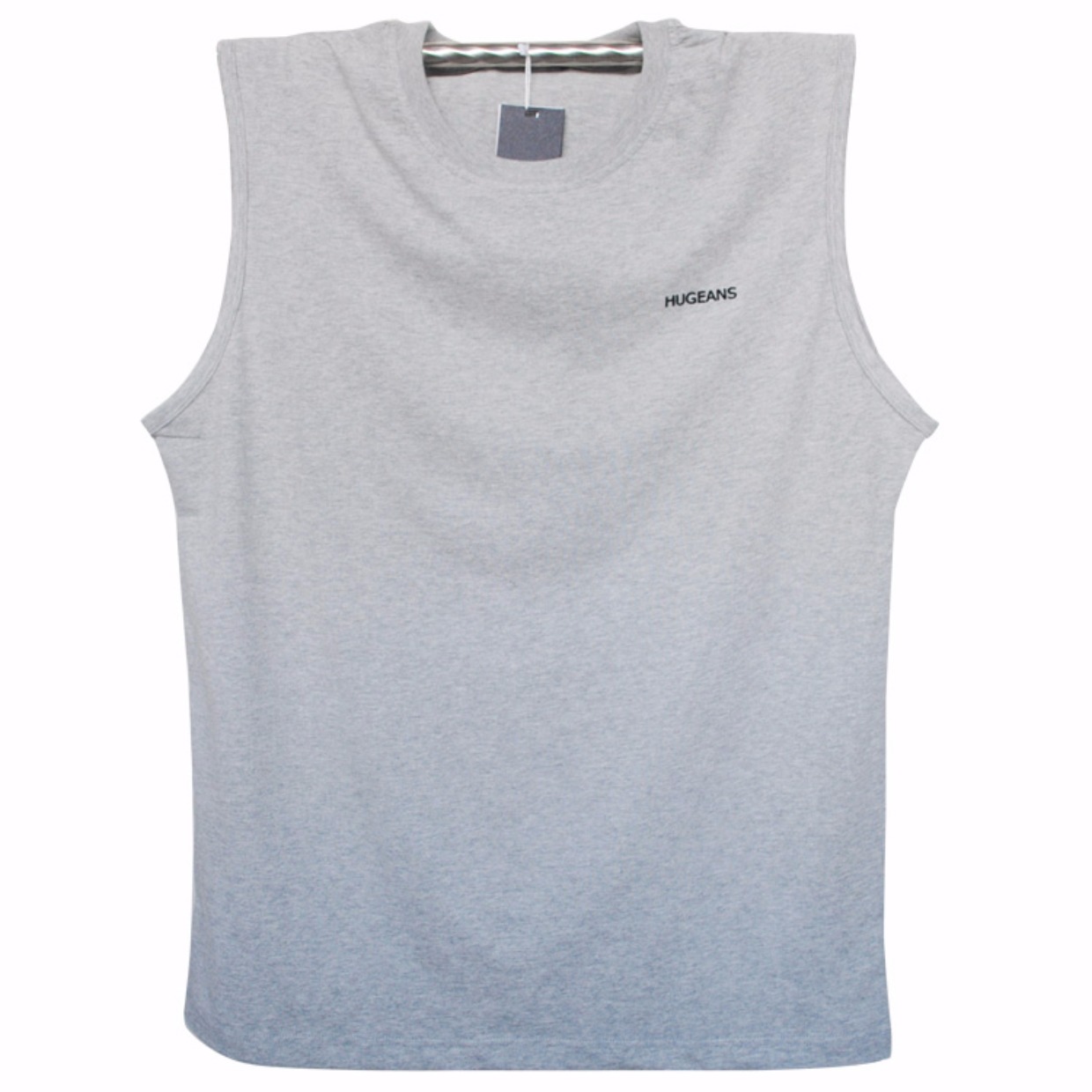 Mùa hè cộng với phân bón XL áo cotton nam vest lỏng thể thao không tay tròn cổ rộng vai vest nam - Áo vest cotton áo ba lỗ tanktop nam