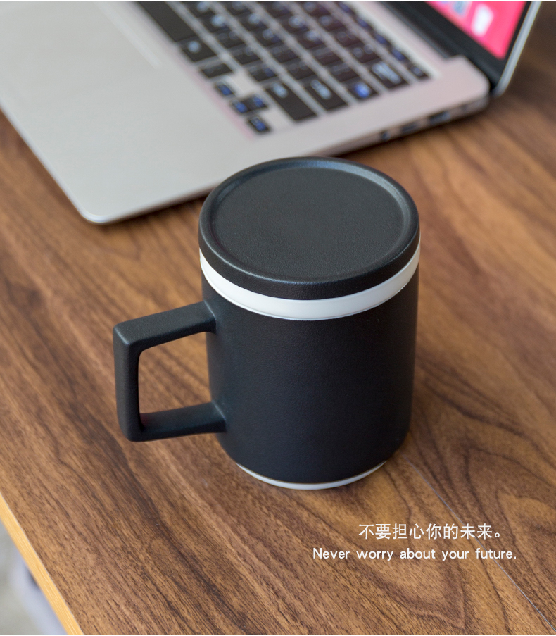 With cover filter office tea cup mark cup of household ceramic tea cup cup gift boxes custom logo