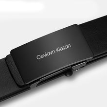 真皮带头自动扣腰带二层牛皮