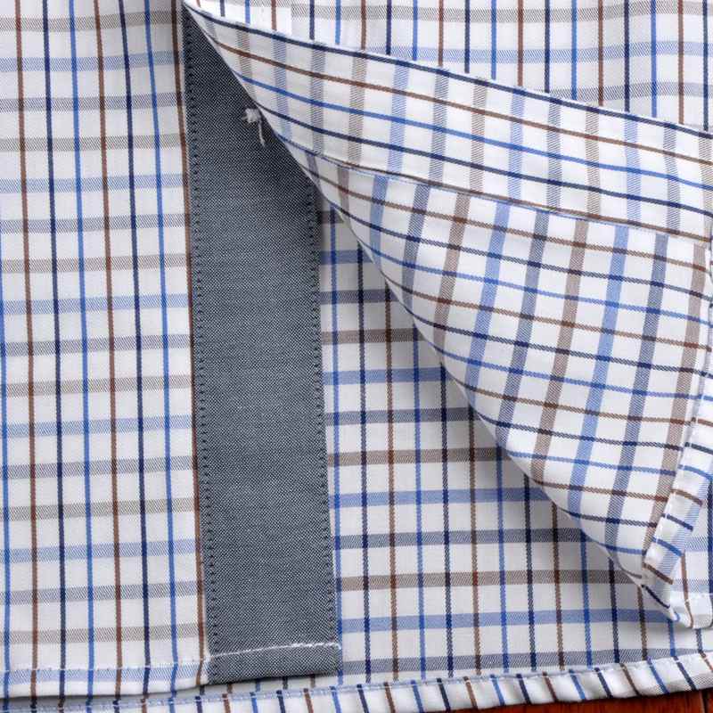 Firs / Shanshan truy cập chính hãng nam trung niên kinh doanh thời trang cotton kẻ sọc áo sơ mi dài tay áo tay dài nam