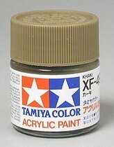 (HY) TAMIYA FIELDS PALACE WATER-BASED PAINT 81749 XF-49 EXTINCTION CARD 10ml