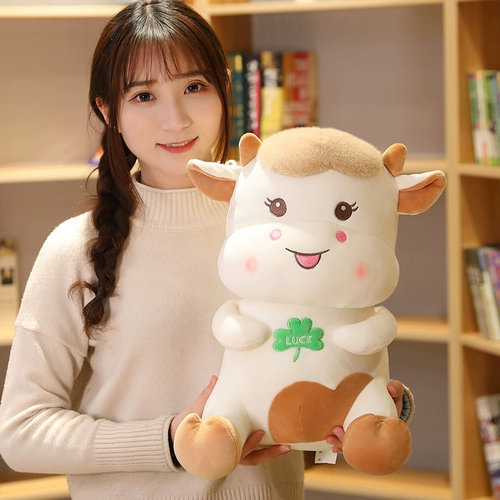 Плюшевая игрушка, большая милая тряпичная кукла, подушка для сна, китайский гороскоп