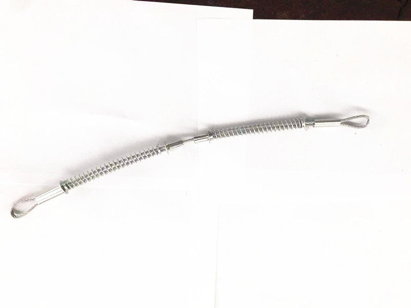 Safety device Protection Customized steel wire anti-chain stainless steel High temperature high-pressure tubing protective tightrope-Taobao