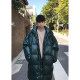 ເສື້ອຍືດຄູ່ຜົວເມຍ oversize cotton coat men's trendy brand ins winter coat men's 2023 new bread coat mid-length