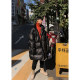 ເສື້ອຍືດຄູ່ຜົວເມຍ oversize cotton coat men's trendy brand ins winter coat men's 2023 new bread coat mid-length