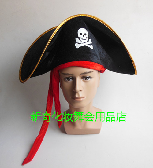 Trang phục Halloween Đạo cụ Đảng Cung cấp Trang phục Cướp biển Jack Thuyền trưởng Mũ hải tặc - Sản phẩm Đảng / Magic / Hiệu suất đồ hóa trang con vật