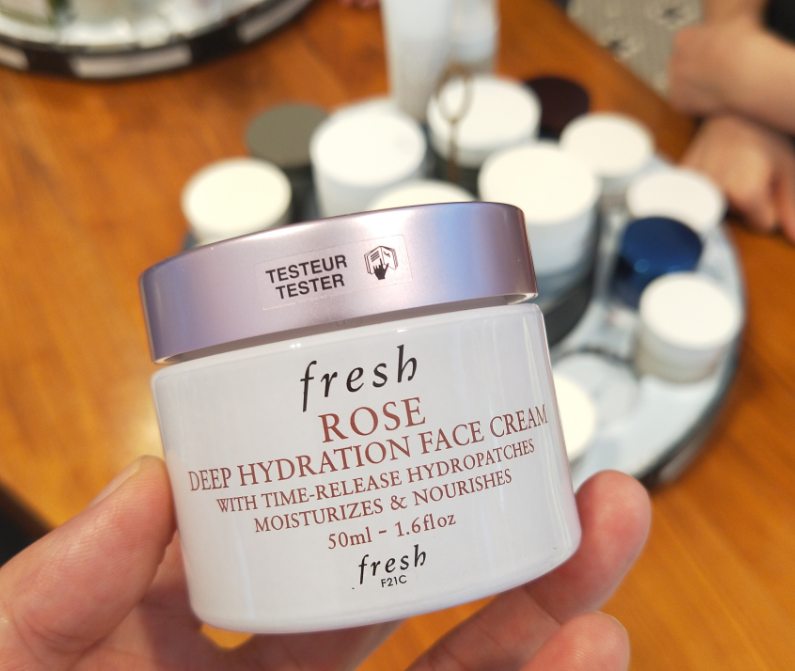 Fresh Fu Leishi rose moisturizing intensive moisturizing cream 50ml moisturizing lock water moisturizing