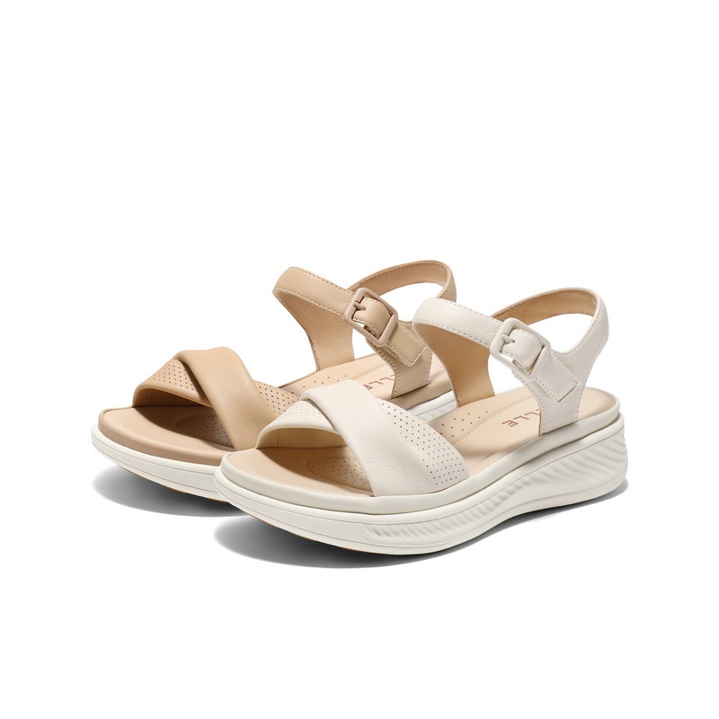 Mother's Day Gift: Belle Thick-Soled Casual Sandals, New Summer Style Mom Shoes, Suitable for Outdoor Wear, Slip-On Sandals D6N2Dbl5