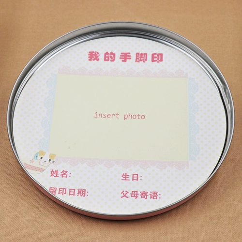 Детские отпечатки рук и ног, чернильная подушечка, сувенир, ювелирное украшение для новорожденных, детский отпечаток рук, аксессуар