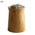 Khối gỗ Bắc Âu rắn gỗ trang trí phân tròn cơ sở gỗ bàn cà phê với phân gốc khắc khung gốc cây cọc - Các món ăn khao khát gốc bàn ghế gỗ gốc cây Các món ăn khao khát gốc
