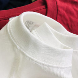 Japanese 220g Heavyweight Combed Cotton, Soft Xinjiang Cotton T-Shirt, Non-See-Through Pure White, Unisex Long-Sleeve and Short-Sleeve