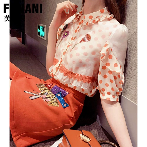 Летний комплект, яркий броский стиль, в западном стиле, по фигуре