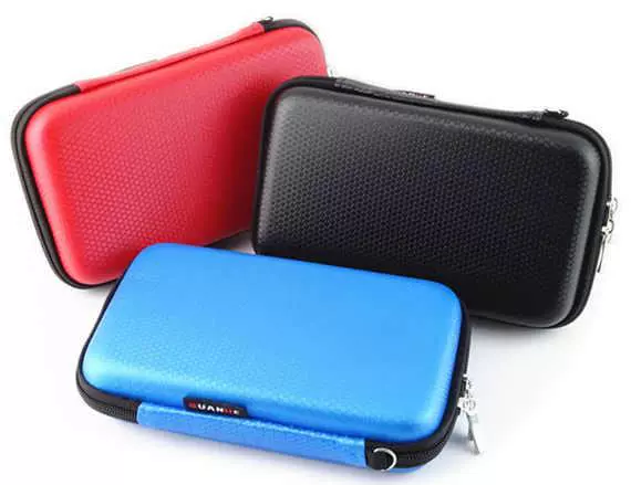 2,5-inch di động đĩa cứng gói bảo vệ tay áo sốc U tai nghe đĩa phụ kiện kỹ thuật số kết thúc túi hộp đa năng gói nhập học - Lưu trữ cho sản phẩm kỹ thuật số hộp đựng tai phone