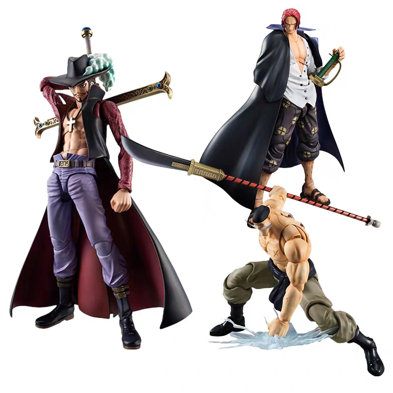 In-Stock Megahouse Mh Vah One Piece Empress Robin Ace Sanji Luffy Action Figure Authentic
