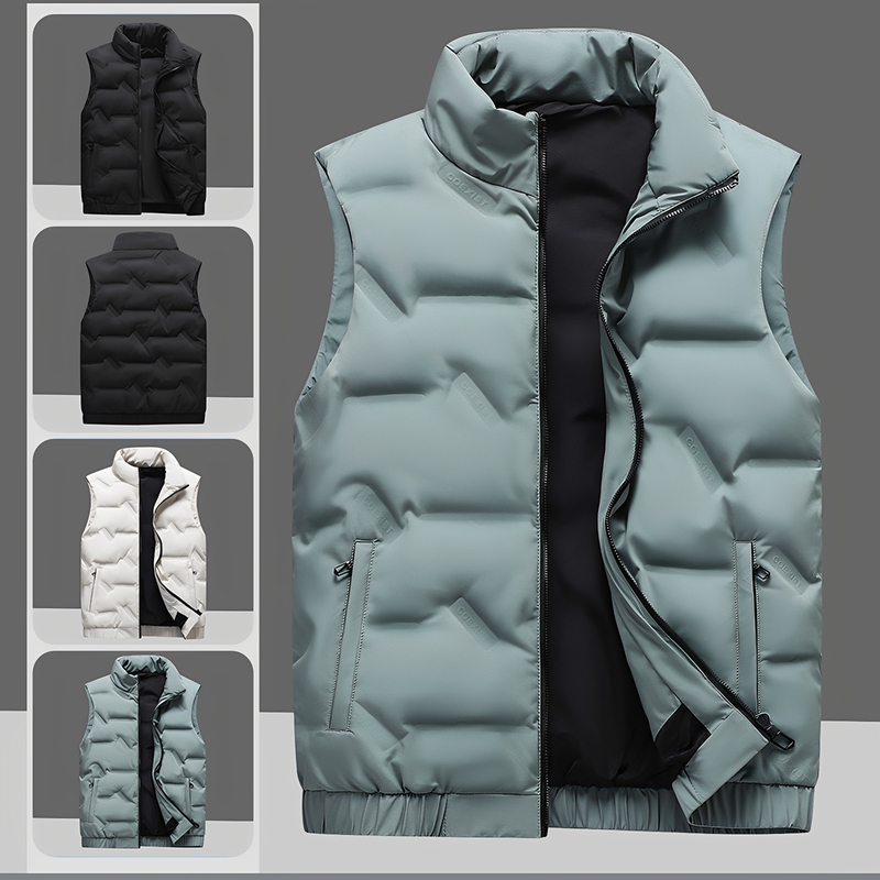 Large Size down Vest Men's Vest Warm Sleeveless down Jacket Vest Coat 2026 Spring and Autumn New Style Large Size down Vest Men's Vest Warm Sleeveless down Jacket Vest Coat 2026 Spring and Autumn New Style