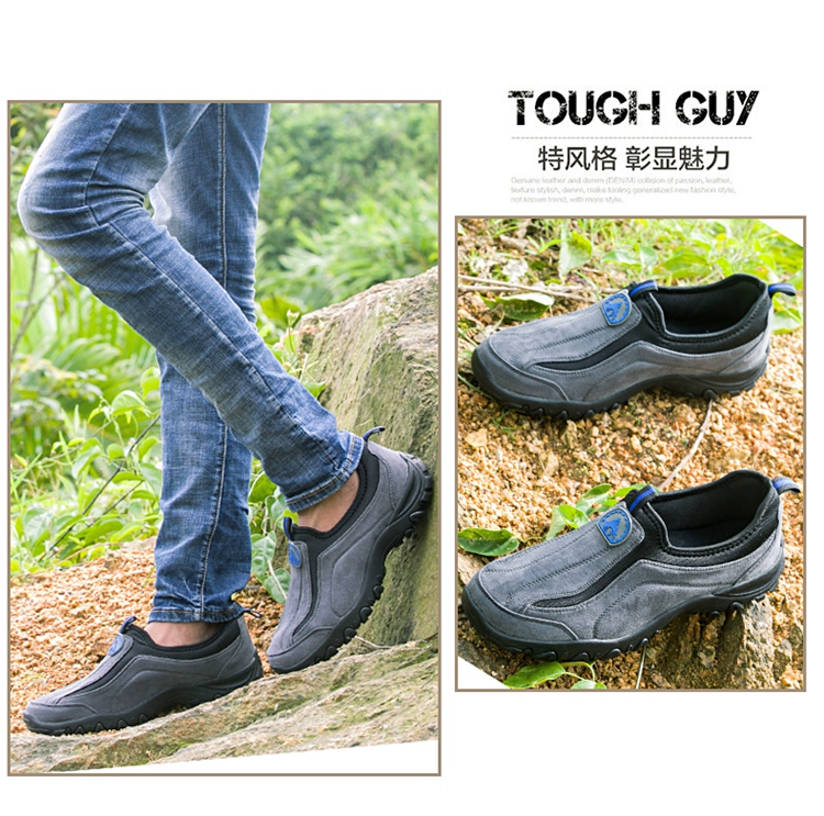ủng cao su lội nước Mùa xuân và mùa thu đế mềm chống trượt cho nam giới trung niên giày thể thao và giải trí giày leo núi không dây giày lười giày bố già quần ủng bảo hộ quần ủng lội nước giá rẻ