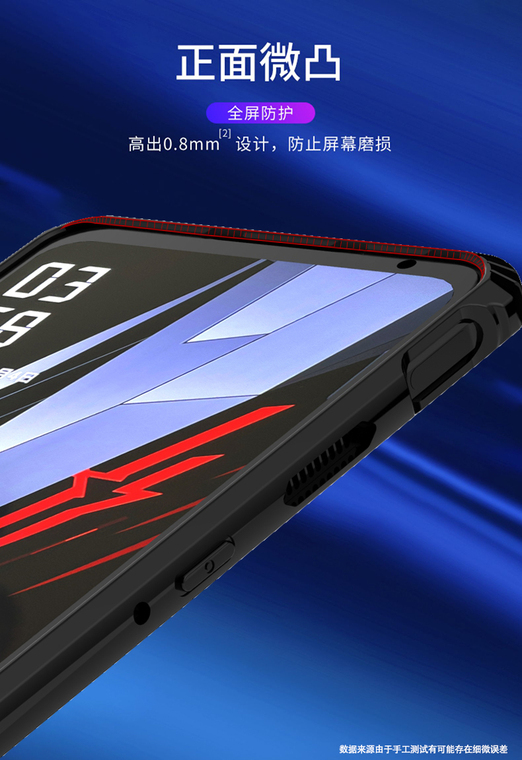 Airbag Corner Protection Transparent Clear Tough Shockproof ZTE Nubia Red Magic 6, Nubia Red Magic 6 Pro Phone Case