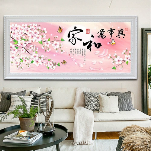 Новая бриллиантовая живопись 2018 года полна бриллиантов, гостиная 5D современные минималистские точки, кирпичные и каменные стежки и мастер Мастер Син 2019