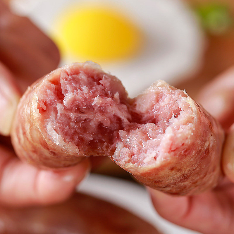 Taiwan meat sausage hot dog grilled sausage Volcanic Stone 600g frozen