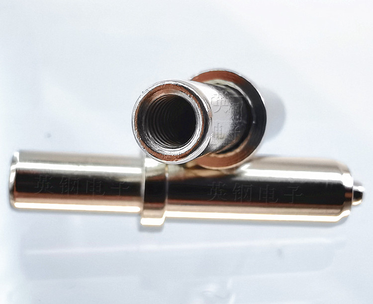 非标治具GP-4T弹簧定位柱 弹簧顶针7MM内牙M4定位针 GP-4TL铁材料