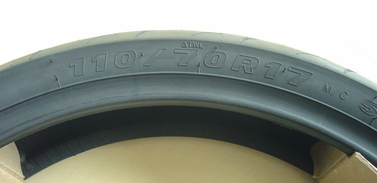 Áp dụng cho xe máy Sundiro Honda CBR190 bánh trước lốp 110-70-17 lốp nguyên bản vành xe honda future