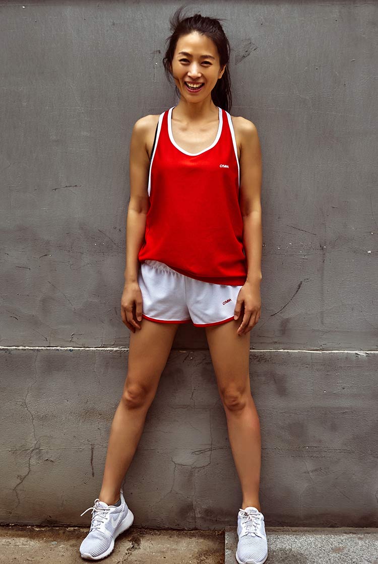 Xiaoxi nhà lỏng chạy quần short áo vest không tay ngoài trời quần áo thể thao nhanh khô phù hợp với mùa xuân và mùa thu - Thể thao sau bộ nỉ nike