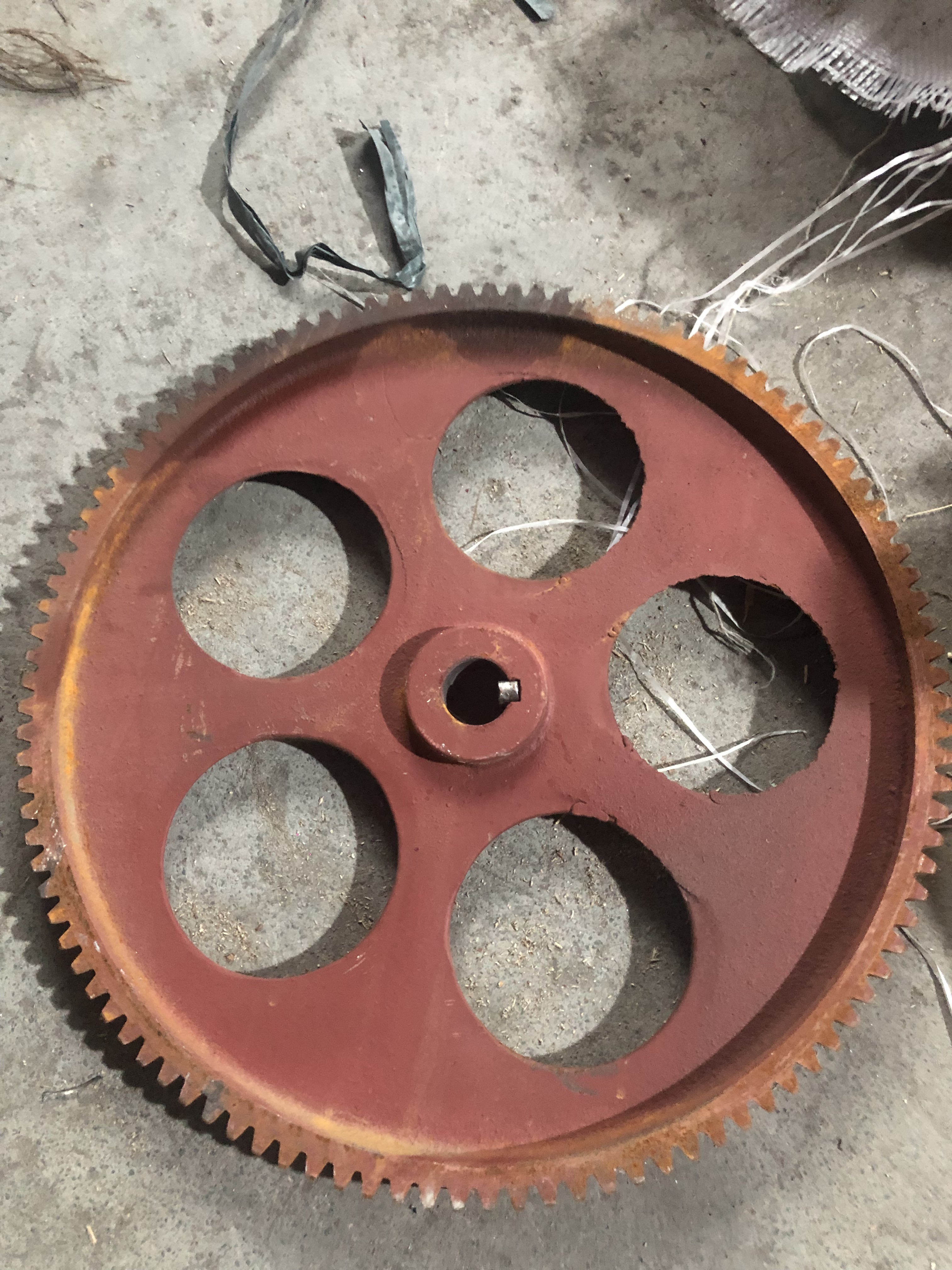 Flour milling machine gear