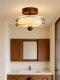 Corridor and Hallway Lights with a Vintage Style and High-End Feel, Glass Ceiling Lights for Entryway, 2026 New Model Balcony Zhongshan Lighting Fixtures