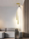 Bedroom Bedside Small Pendant Light with Spotlight, Modern Minimalist Light Luxury Single-Head Nordic Minimalist Bar Room Long-Line Pendant Light