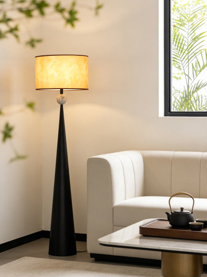 2026 New Model Floor Lamp for Living Room, Ambient Light Next to Sofa, Vintage Minimalist Standing Lamp, High-End Bedroom Bedside Lamp
