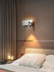 Bedside Wall Lamp, Italian Minimalist Style, Home Use, Master Bedroom, Study Room, Eye Protection Lamp, Entryway with Switch, Ambient Wall Lamp