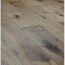 Oak color smoked knot old whole solid wood floor Wax oil 0 formaldehyde Household industrial light luxury retro style