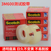 3M600 test tape Scotch 100 grid transparent tape ink adhesion detection seamless adhesive paper