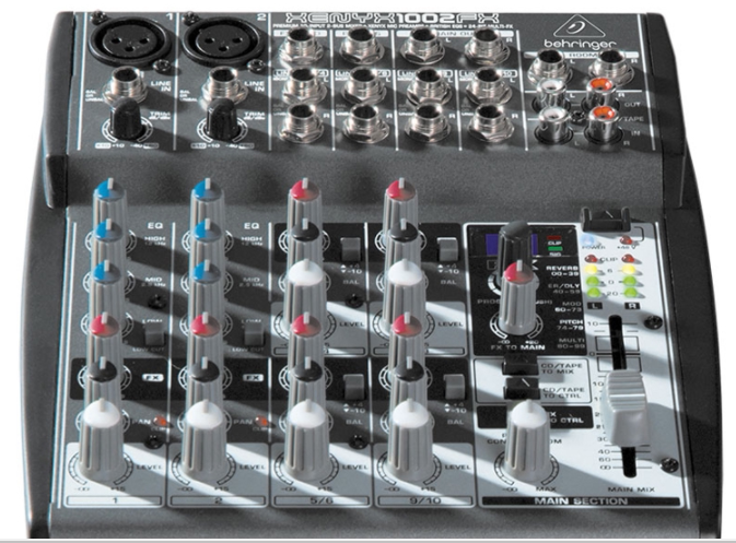 BEHRINGER BEHRINGER BELINDA X1002FX 10 Small Mini Display with Effect Simulation