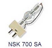 Jeenbao JENBO NSK700SA bulb with thick and thin foot pin stage 
