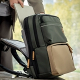 [Знаменитости в одном стиле] Echolac/ACCO Le Backpack Мужская расширяемая школьная сумка большой вместимости Сумка для компьютера