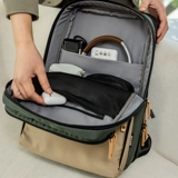 [Знаменитости в одном стиле] Echolac/ACCO Le Backpack Мужская расширяемая школьная сумка большой вместимости Сумка для компьютера