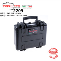 Italy explore 2209 instrument and equipment safety box Product plastic protective box Anti-drop moisture-proof portable toolbox
