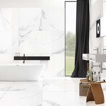 Hudson kitchen and bathroom wall tiles 300x600 marble tiles Nordic bathroom floor tiles balcony tiles non-slip Kata White