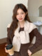 2025 New Knitted Twist Waistcoat Scarf Women's Autumn and Winter Korean Fashion Versatile Warm Scarf Trendy